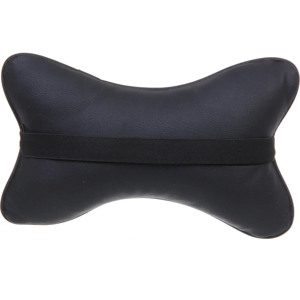 Подушка дорожная под голову JP-133, 27*17 см, цвет: чёрный