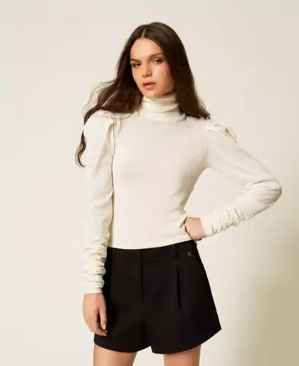 TWINSET Свитер с рукавами-буф