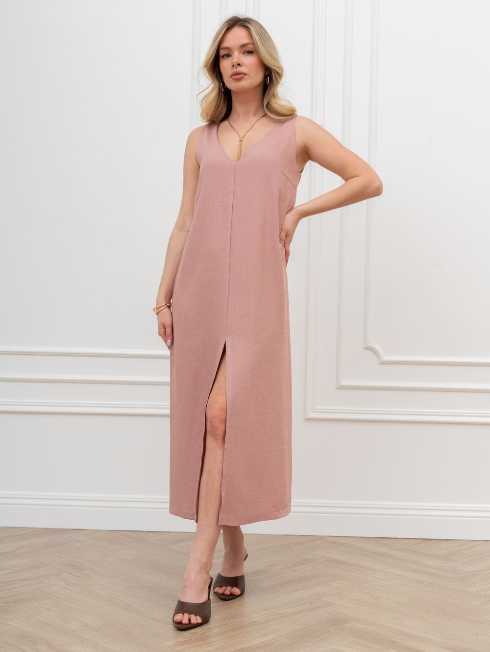 Платье Сибелла-1 Виотекс ПУДРОВЫЙ