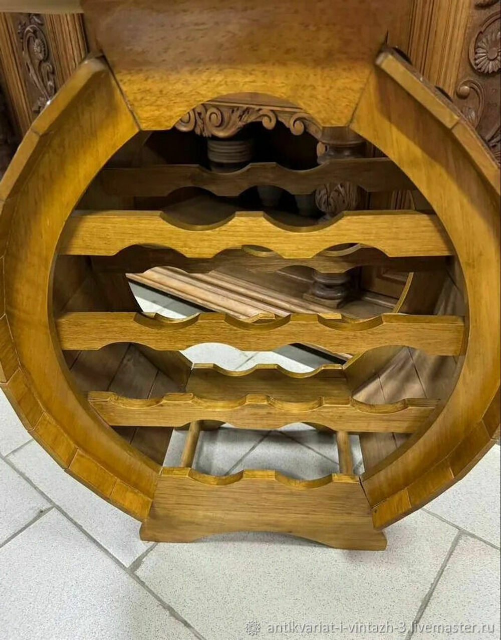 Винтажная бутылочница