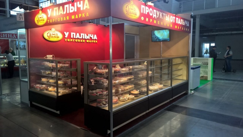 Витрина кондитерская Полюс KC70 VV 1,3-1 STANDARD 9006-9005