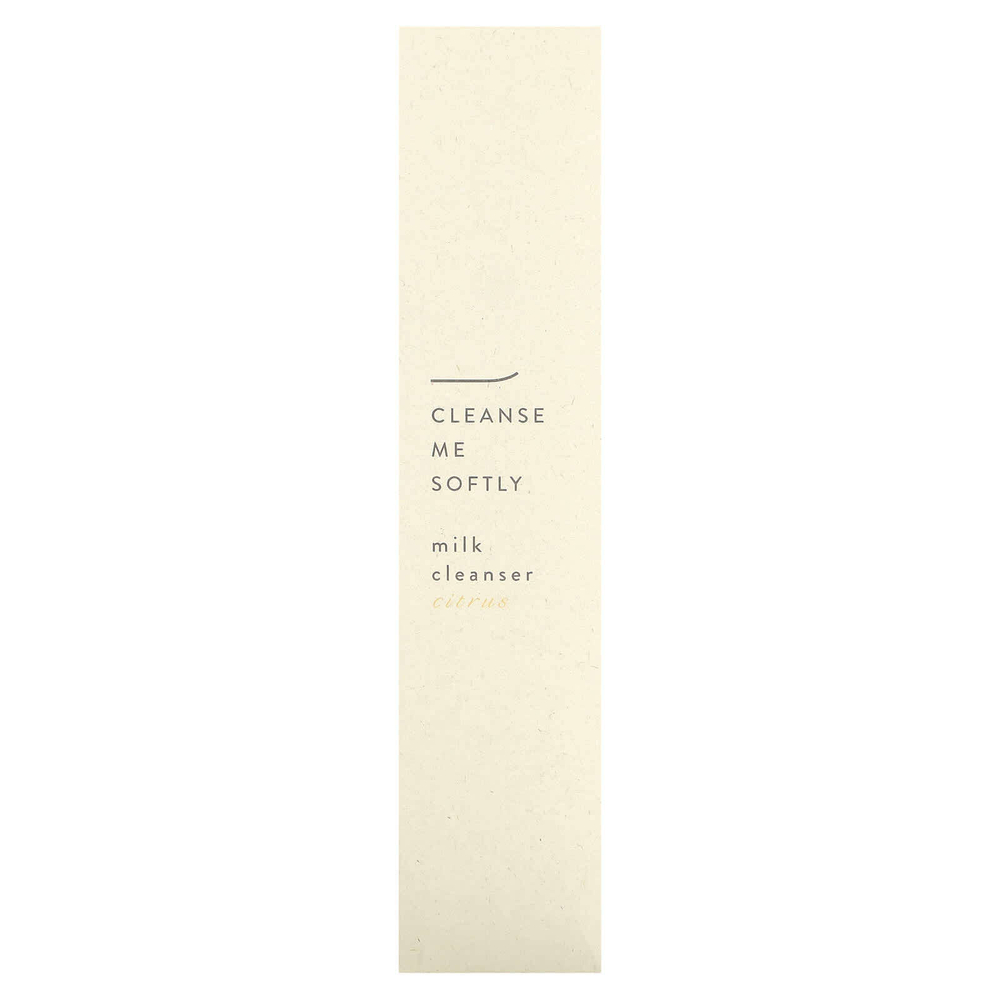 Sioris, Cleanse Me Softly Milk, очищающее средство, цитрус, 200 мл (6,76 жидк. унц.)