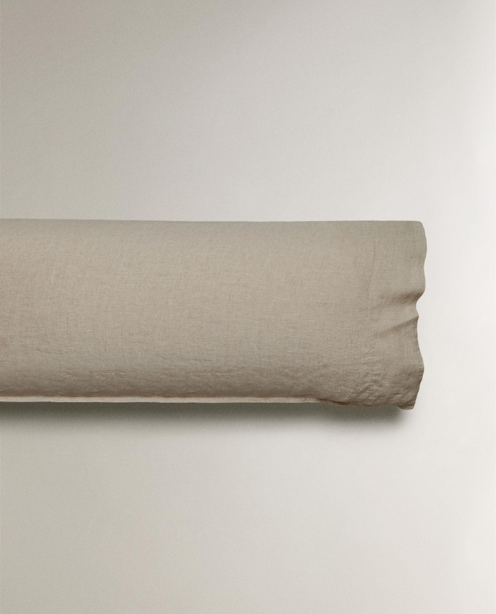 Наволочка Zara Home, лён 100%, однотонный, 7180/091