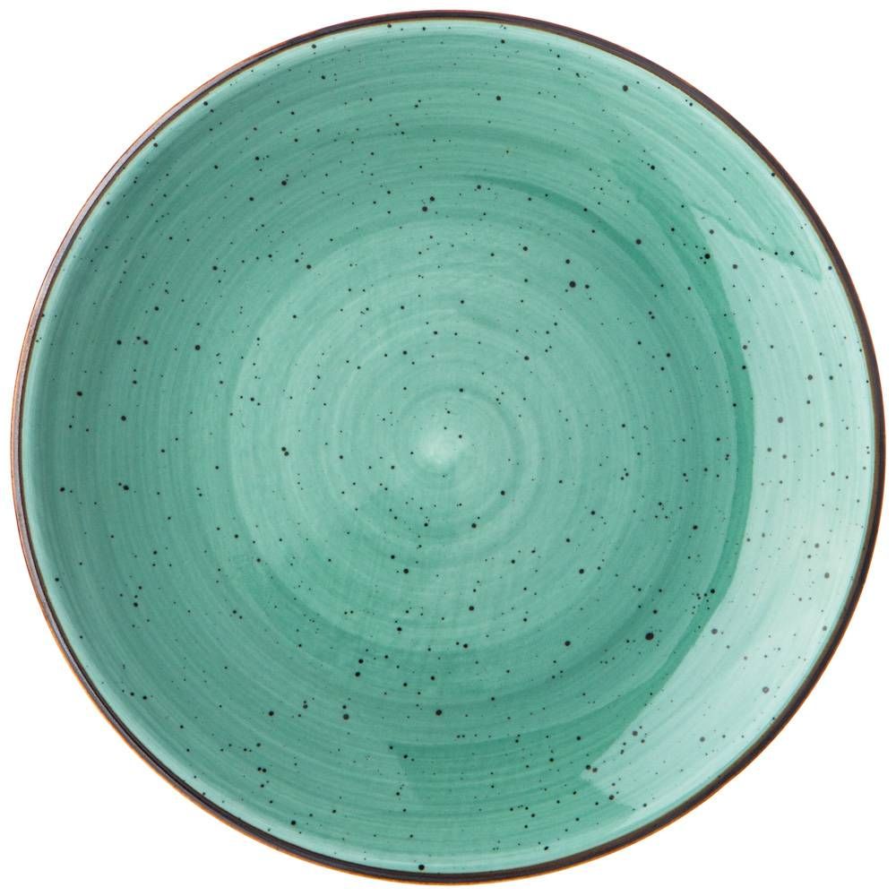 НАБОР ТАРЕЛОК ПИРОЖКОВЫХ BRONCO "NATURE" 2 ШТ. 17 СМ МЯТНЫЙ (КОР=16НАБ.)