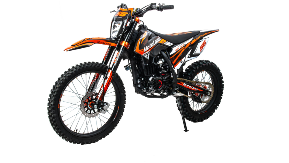 Мотоцикл Кросс Motoland CRF300 (175FMM) оранжевый