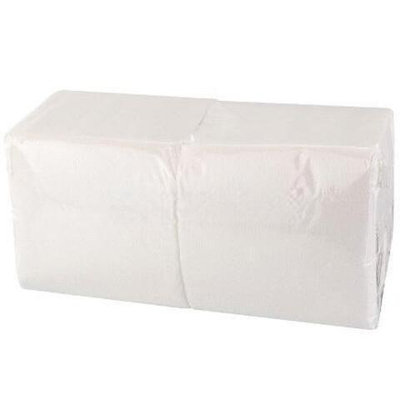 Салфетка 33х33 (1 сл.) 300 белая (1/9 шт)