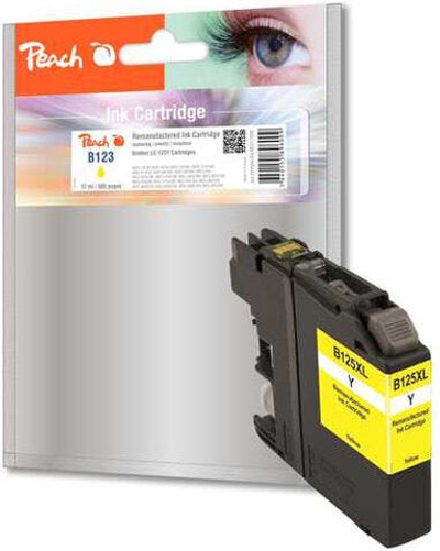 Картридж струйный желтый 1 шт Peach PI500-84