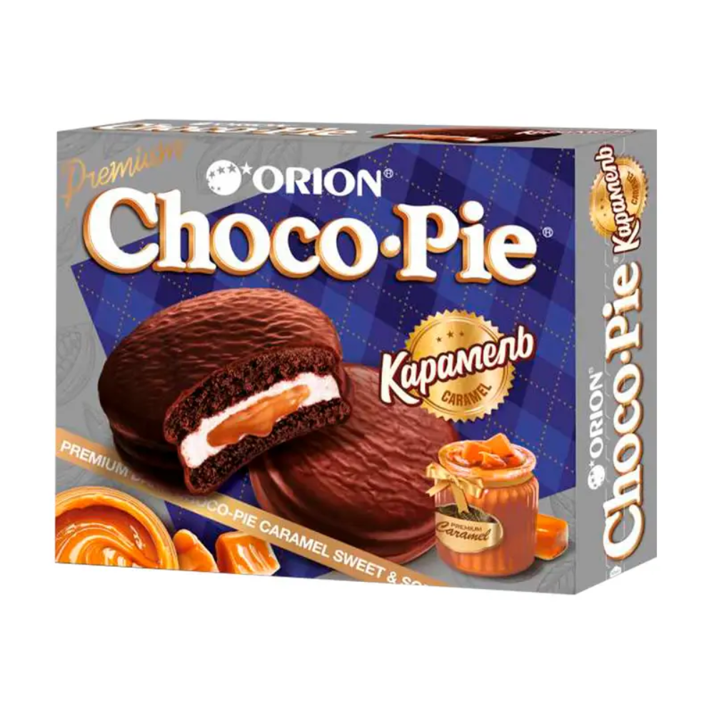 Пирожное Choco-Pie Карамель 360 гр