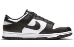 Nike Dunk Low "White/Black" panda leather classic appearance combined with modern fashion non-slip wear-resistant lightweight low-top sneakers women's black and white