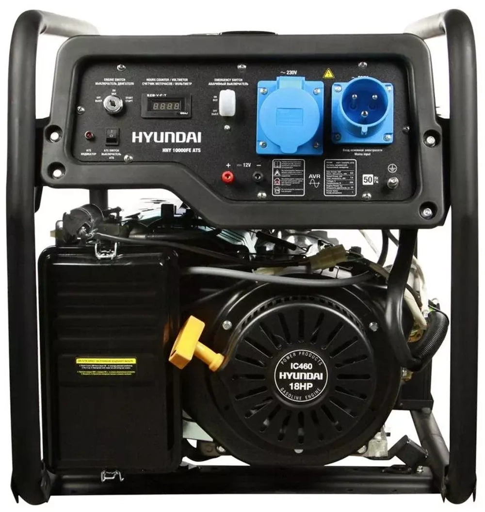 Бензиновый генератор Hyundai HHY 10000FE ATS (7500 Вт)
