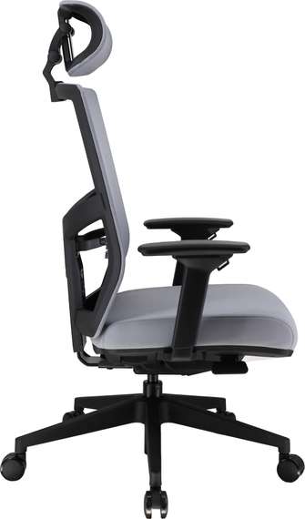 Эргономичное кресло Everprof Fuji Сетка Серый