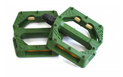 Педали BMX нейлоновые B223N Green WELLGO