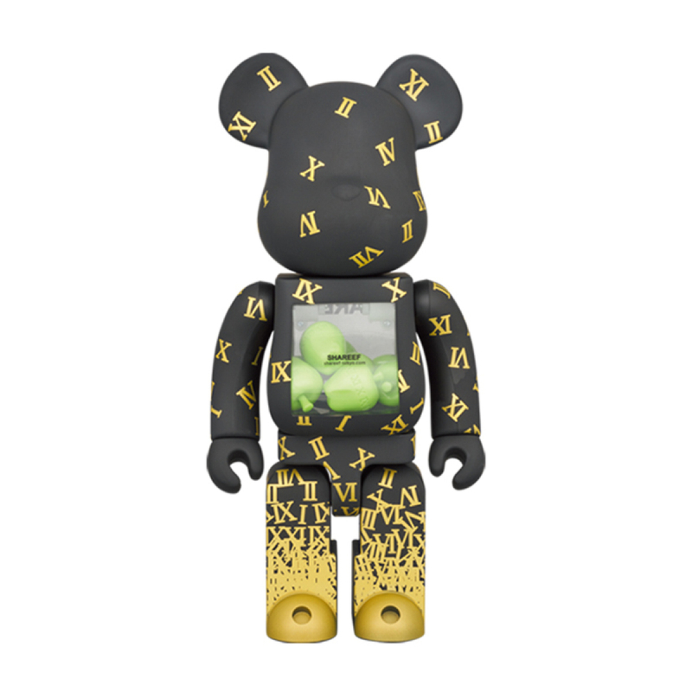 Дизайнерские игрушки BE@RBRICK shareef 3 7cm,28cm, Shareef-3-100%+400%