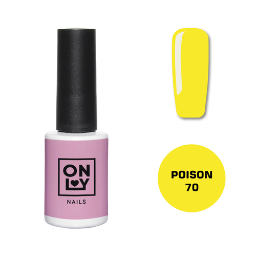 Гель-лак OnlyNails Poison №70, 10 мл