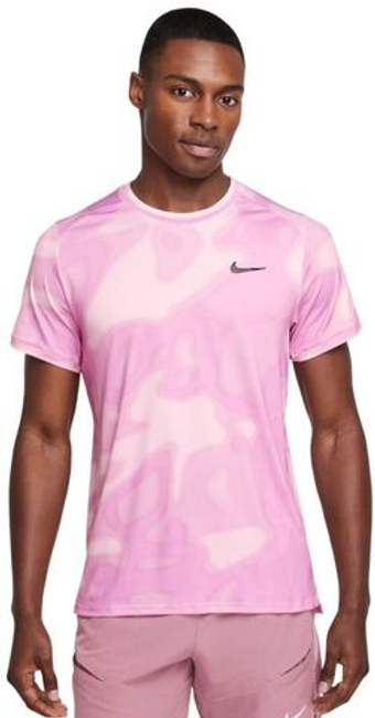 Мужская теннисная футболка Nike Court Advantage Dri-Fit - Розовый