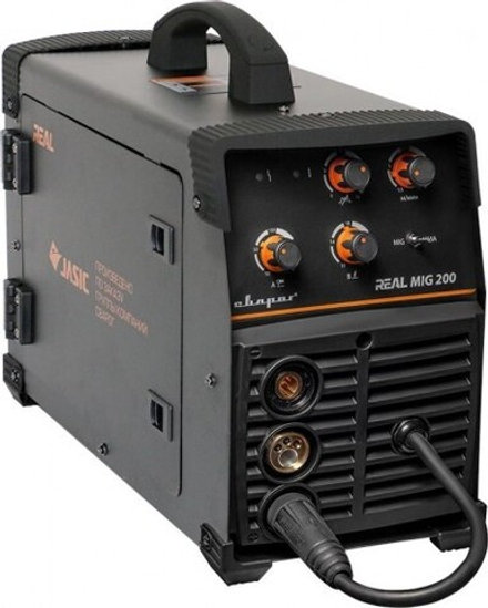 Сварочный аппарат полуавтомат СВАРОГ REAL MIG 200 BLACK (N24002N) многофункциональный (MIG/MAG, MMA) 00000095883