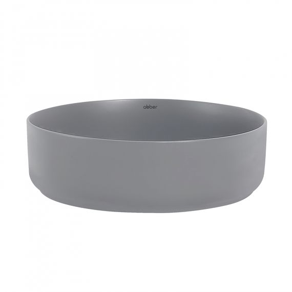 Раковина накладная ABBER Bequem AC2109MG серая матовая