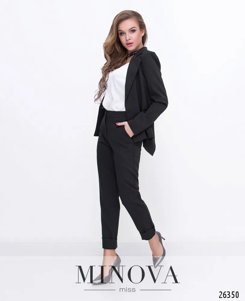 Костюм 1112-черный Minova