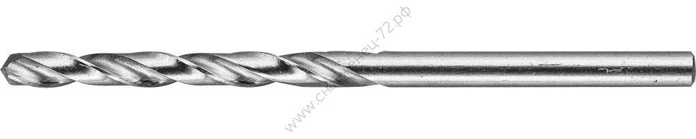 ЗУБР 3.6х70мм, Сверло по металлу, сталь Р6М5, класс А