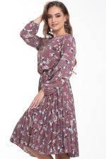 Платье Эмили хит (гофре, флер) Diolche