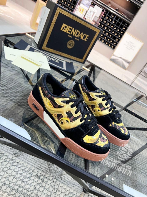 Кеды Versace x Fendi
