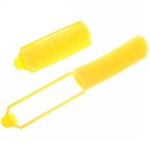 Бигуди поролоновые с зажимом 12шт, цвет желтый, d=20мм