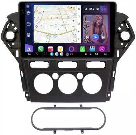 Магнитола для Ford Mondeo 4 2010-2014 - FarCar XXL1231-2M монитор 10.36" 2K QLED на Android 13, TS20, 8+256Гб, CarPlay, 4G SIM-слот