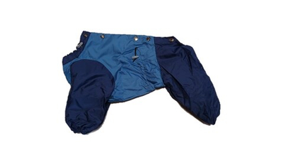 Комбинезон, утепленный байкой 27 мальчик (обхват груди 55 - 61) голубой - темно синий