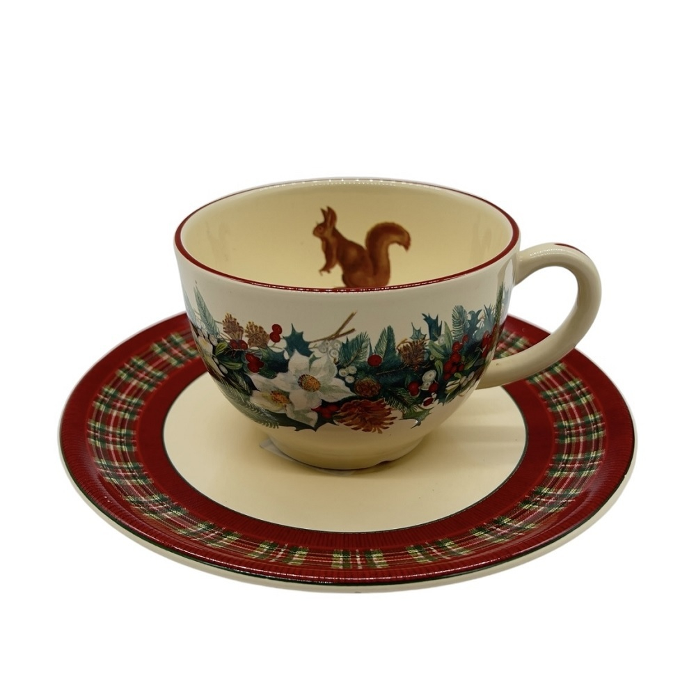 Чайная пара ROSES DES NEIGES