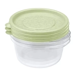 Комплект контейнеров Арт-декор 0,44л,3 шт, Зеленый