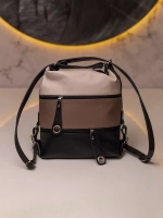 Сумка рюкзак через плечо большая шоппер