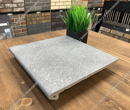 Exagres - Vega Gris - ступень-флорентинер, C2/R10, 330x330x30 мм