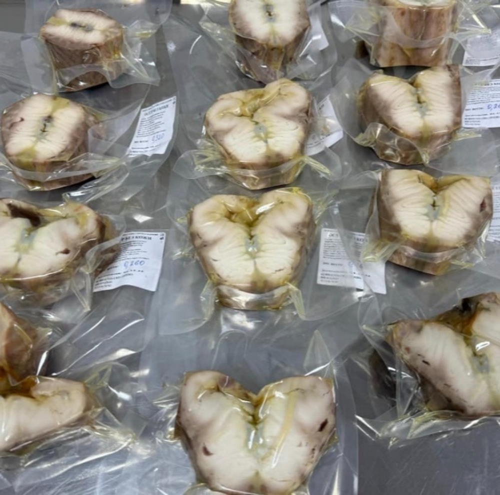 ПРЕДЗАКАЗ НА 21.02 Осетрина горячего копчения, филе без кожи, 300 гр