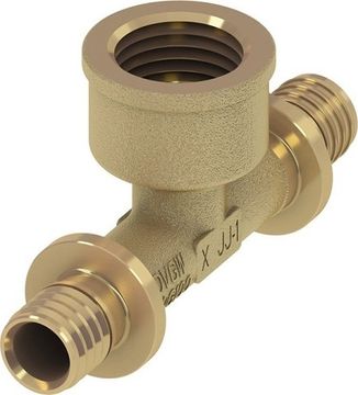 Тройник TECEflex 20x1/2" ВР с внутренней резьбой латунный (арт. 769520)