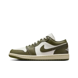 Женские кроссовки Air Jordan 1 Low 'Medium Olive' DC0774-122