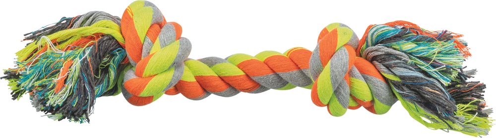 Верёвка с узлом, 320 г/40 см, цветная, Trixie