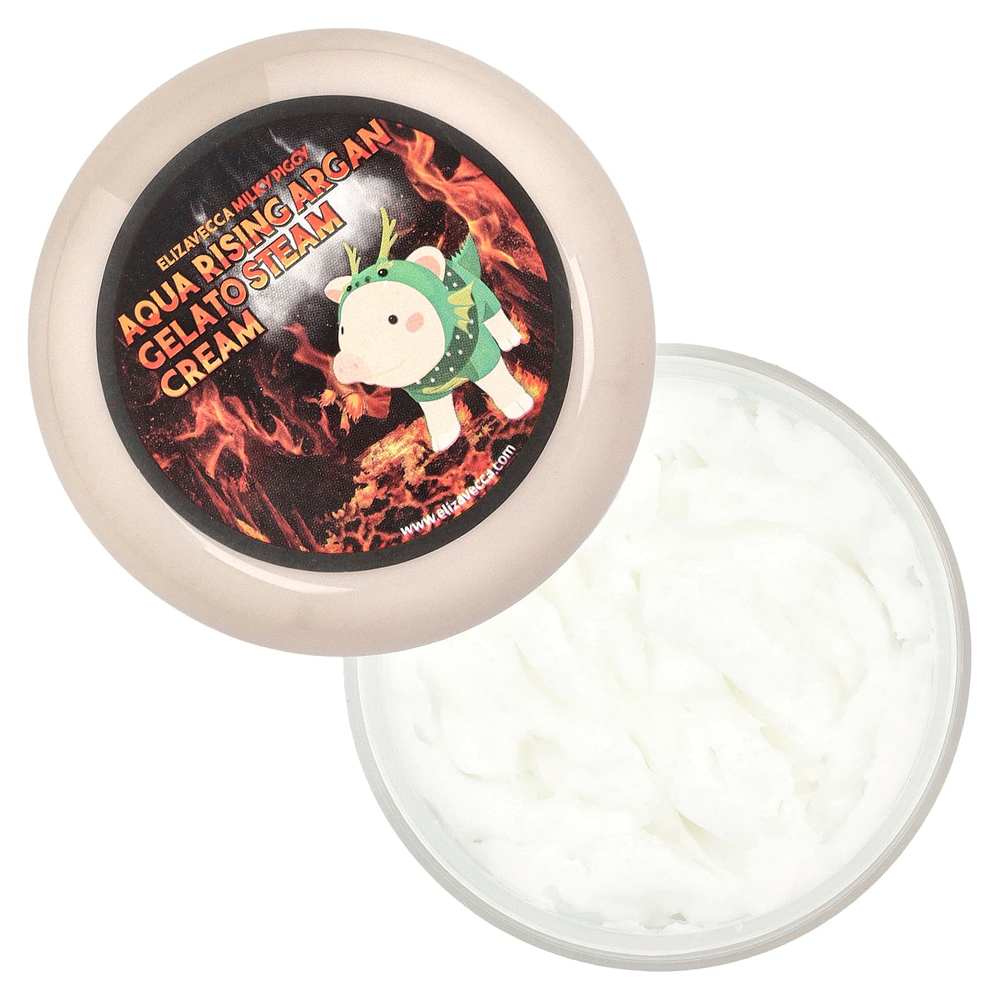 Elizavecca, Паровый крем для арганового джелато Аква Рост, 100 г