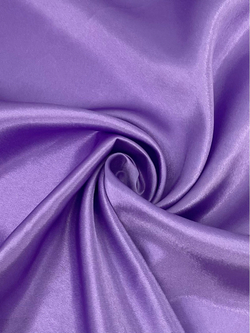 Ткань "Креп-сатин" (сиреневый)