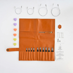 набор кубических эбеновых спиц Lotus Yarns Tarim Cubics 8,5 см