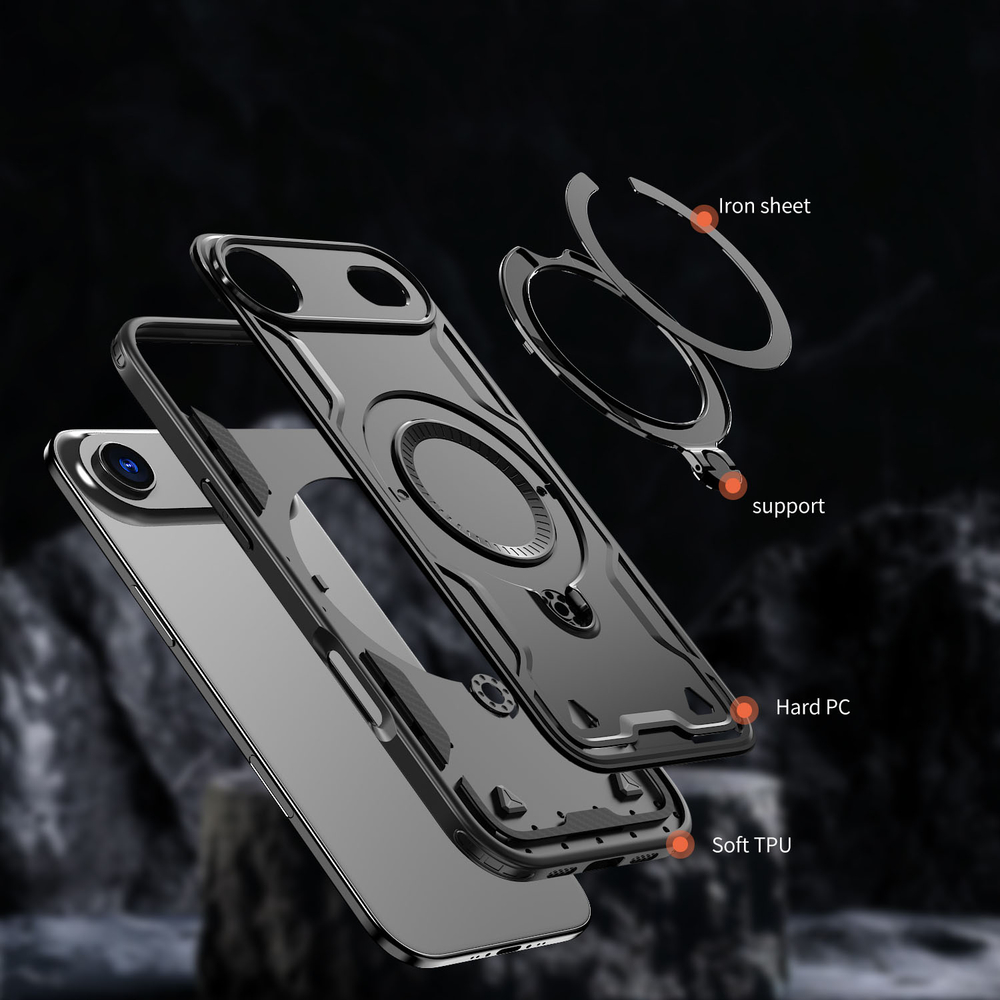 Чехол Magneto Case с кольцом для iPhone 17 Air