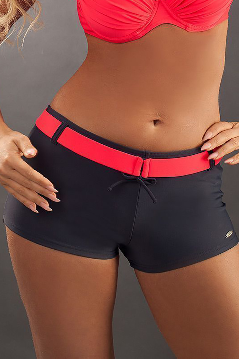 Плавки Ofelia Graphite-Red-fluo Verano
