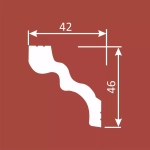 Карниз потолочный KX032