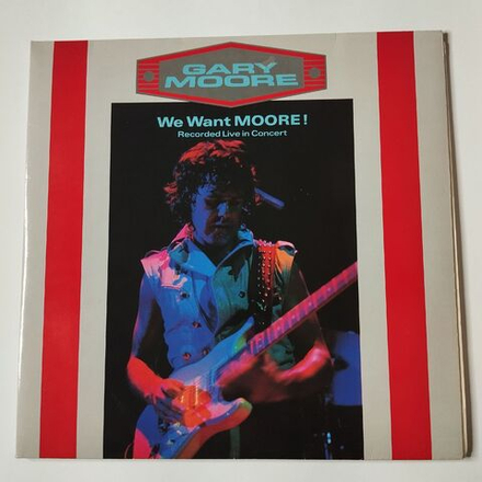 Винтажная виниловая пластинка LP Gary Moore We Want Moore (Germany 1984)