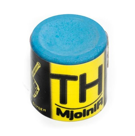 Мел бильярдный "TH Mjolnir" Blue с махровкой 1шт.