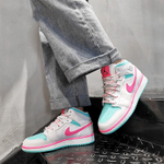 Jordan 1 Mid GS Digital Pink