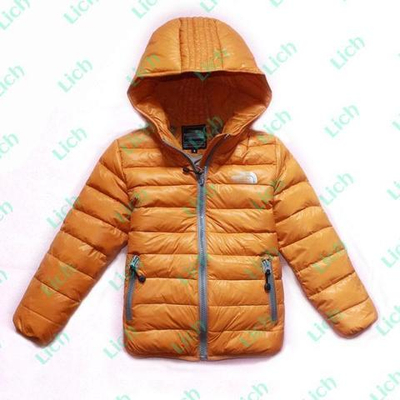 Пуховик стеганый с капюшоном, на молнии