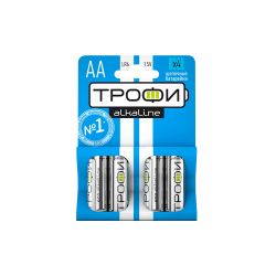 Батарейки Трофи LR6-4BL ENERGY POWER Alkaline