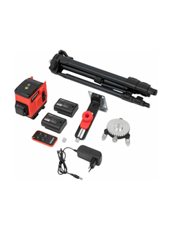 Лазерный самовыравнивающийся уровень Gigant профессиональный, в кейсе, со штативом, 1 м (12 линий) GBLL-11