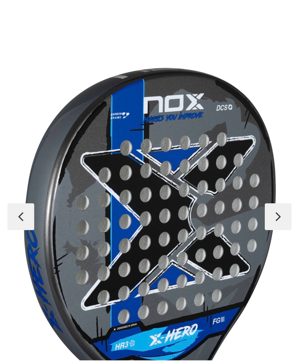 NOX, ES, PALA X-HERO BLUE (2026), Padel Racket