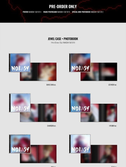 Альбом STRAY KIDS - NOEASY 2nd Album Jewel Case RANDOM Version